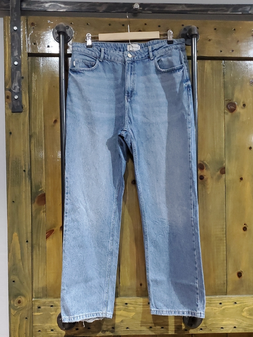 Dutch Designer Fabienne Chapot Light Blue Straight Jeans Classic Everyday Denim
